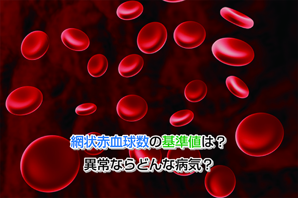 網状赤血球とは？基準値や異常な場合の病気を解説